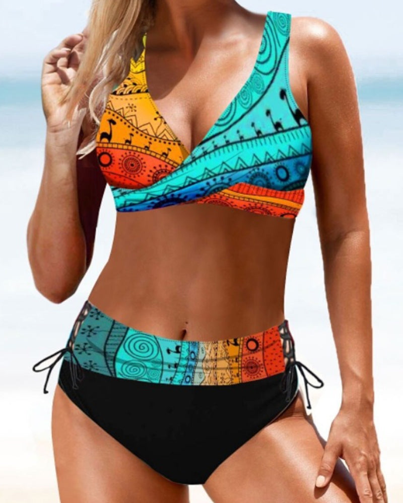 Eliana | Bunter und Eleganter Bikini