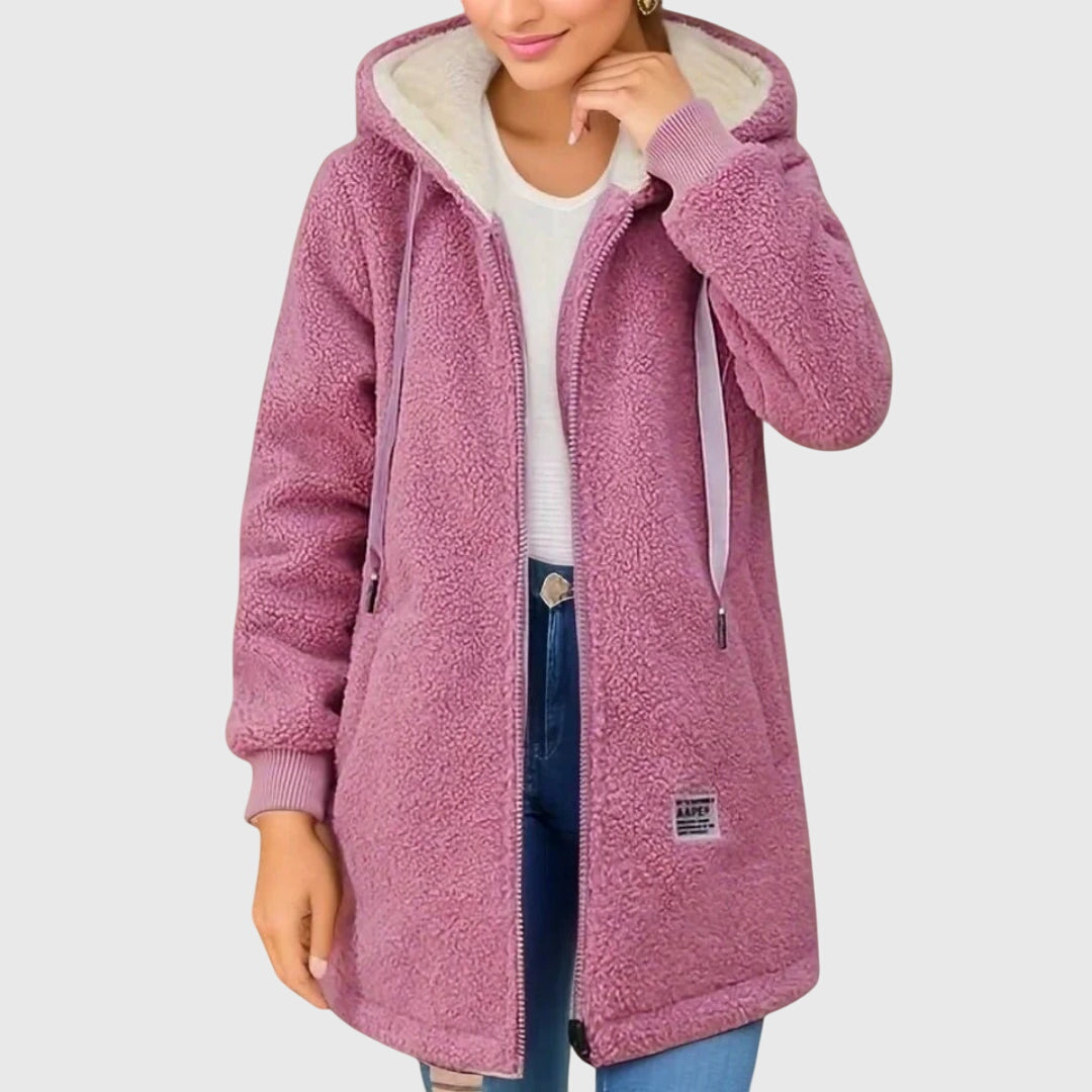 ELENA | Warme Fleecejacke mit Bequemer Passform und Lässig Eleganter Ausstrahlung