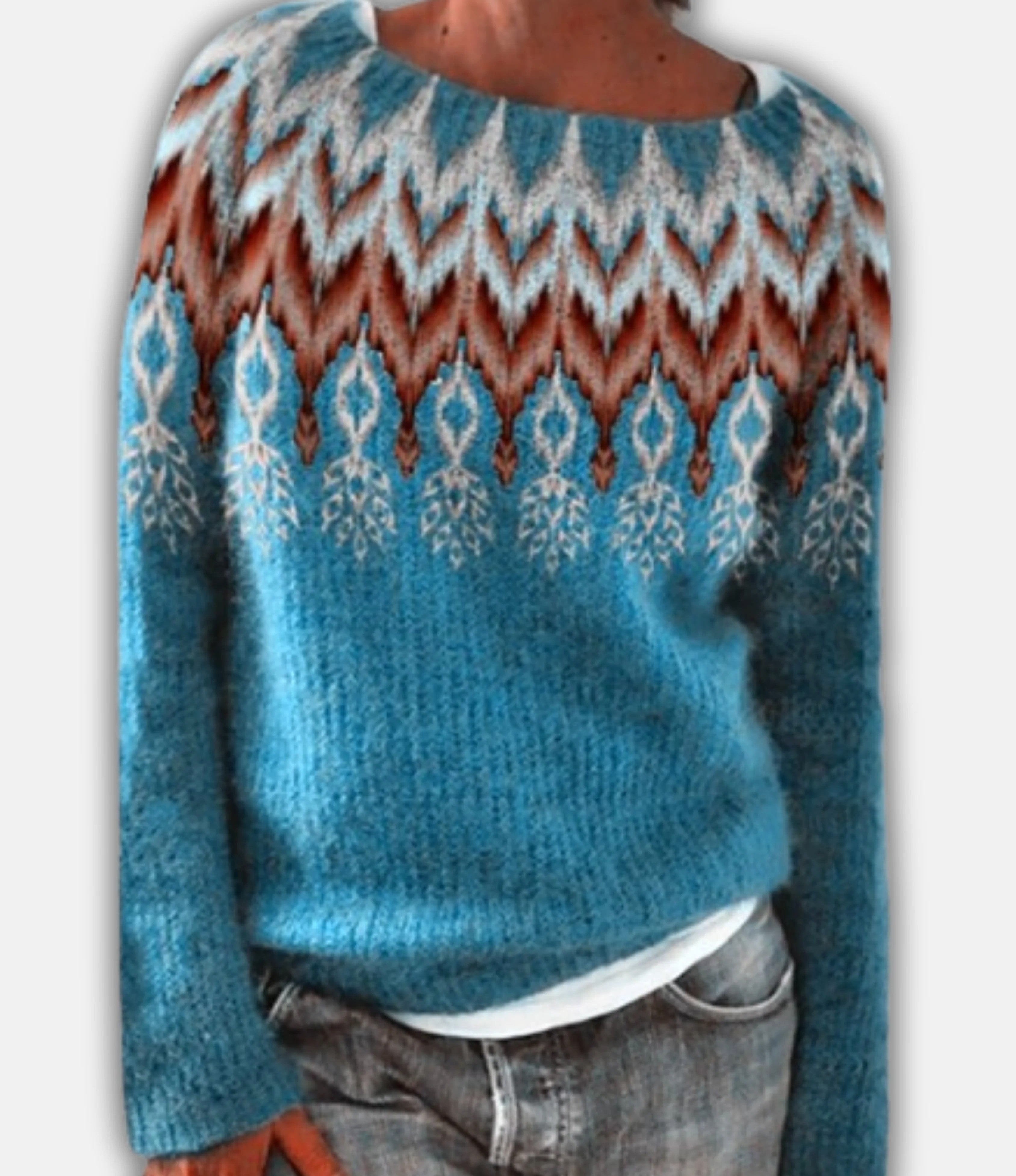 Schwestern Stil™ – Retro Pullover Belia: Skandinavischer Stil und Zeitlose Wärme