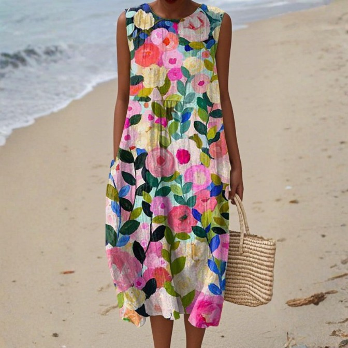 Maribelle™ | Mouwloze Zomerjurk
