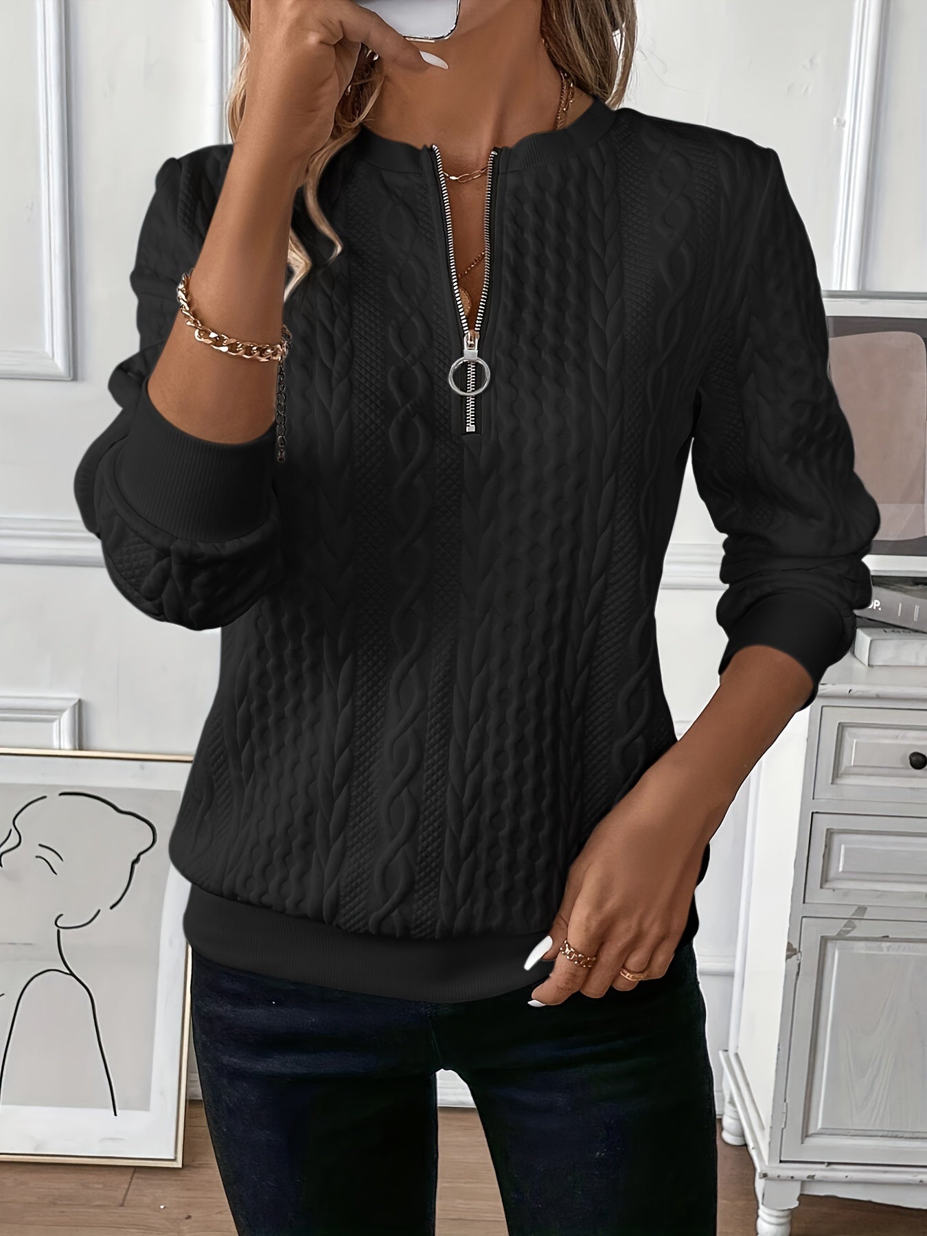Bérengère™ | Schicker Pullover aus feinem Strick