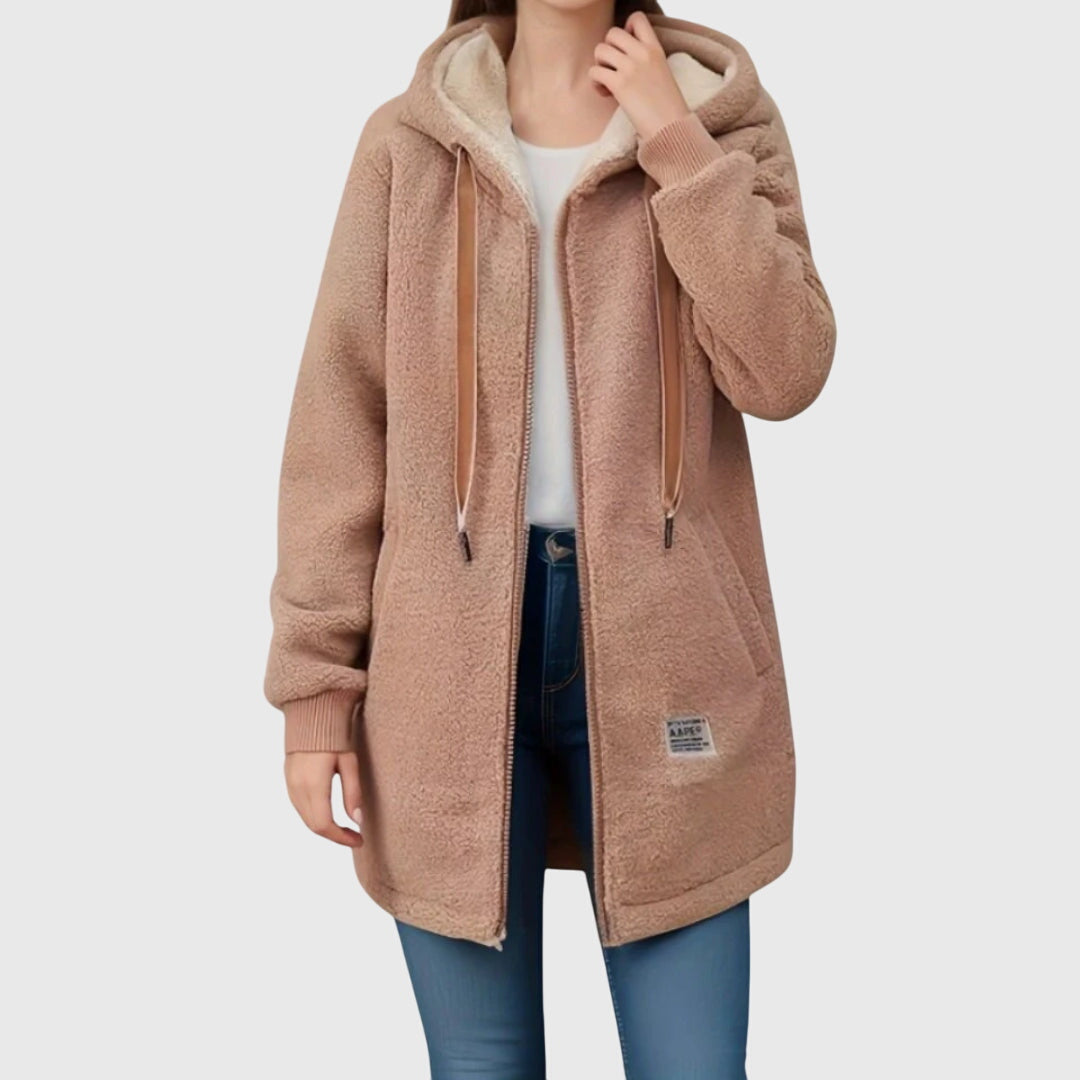 ELENA | Warme Fleecejacke mit Bequemer Passform und Lässiger Eleganz