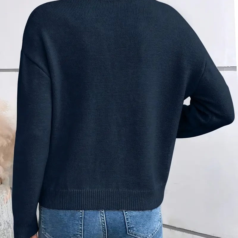 FLEUR | Eleganter Pullover mit Bequemer Passform und Vielseitigem Stil