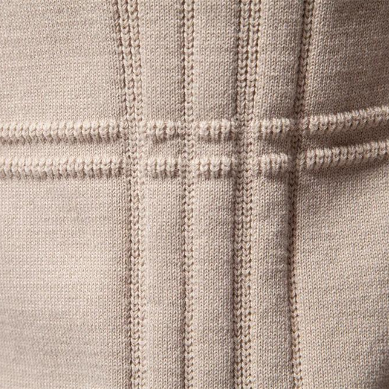 Bryson | Baumwoll-Herrenpullover mit Streifenmuster