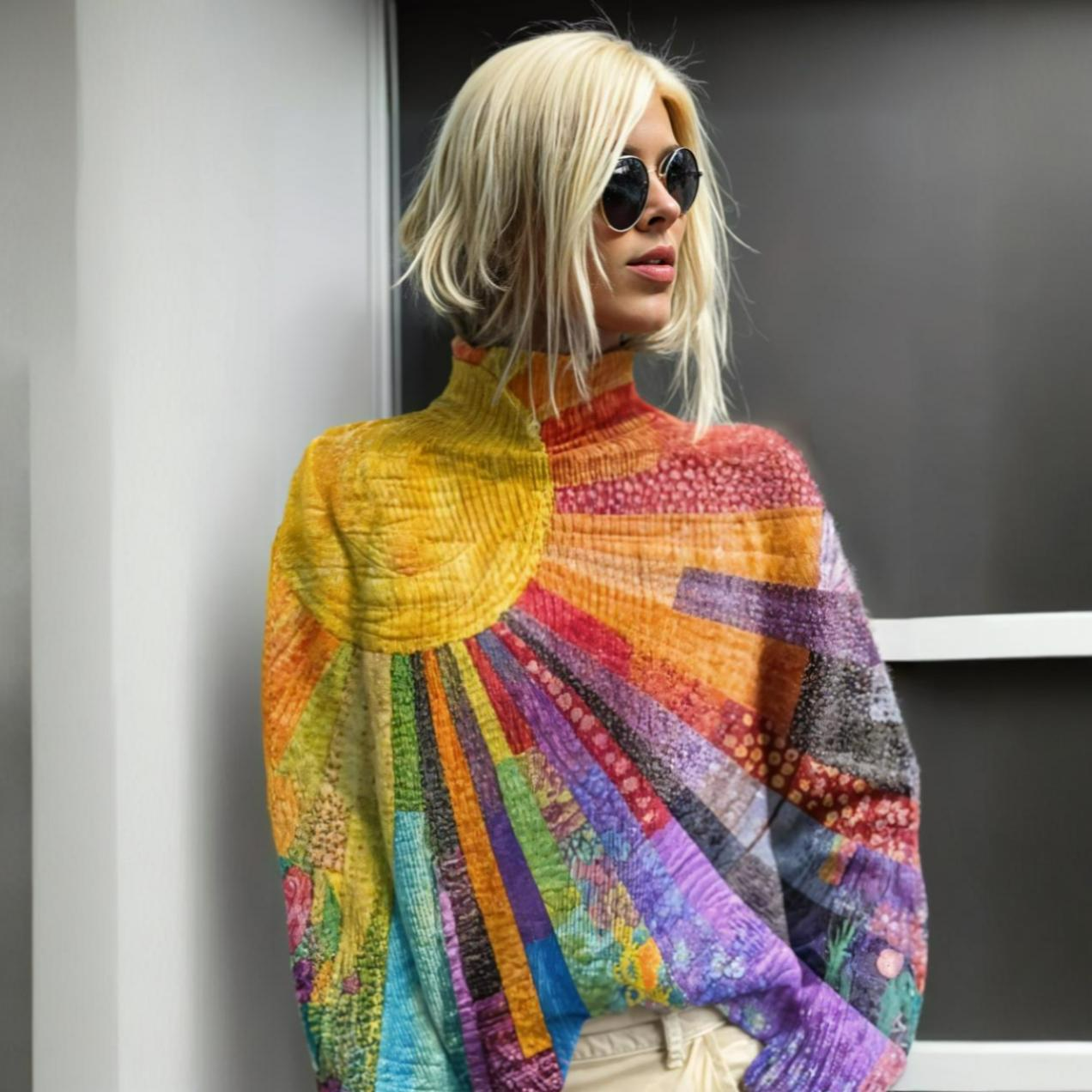SOLÈNE | Eleganter Rollkragenpullover für einen Raffinierten Look