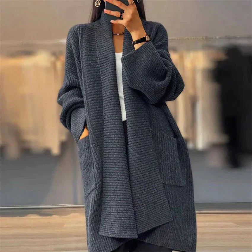 Euphemia | Langer Strickcardigan