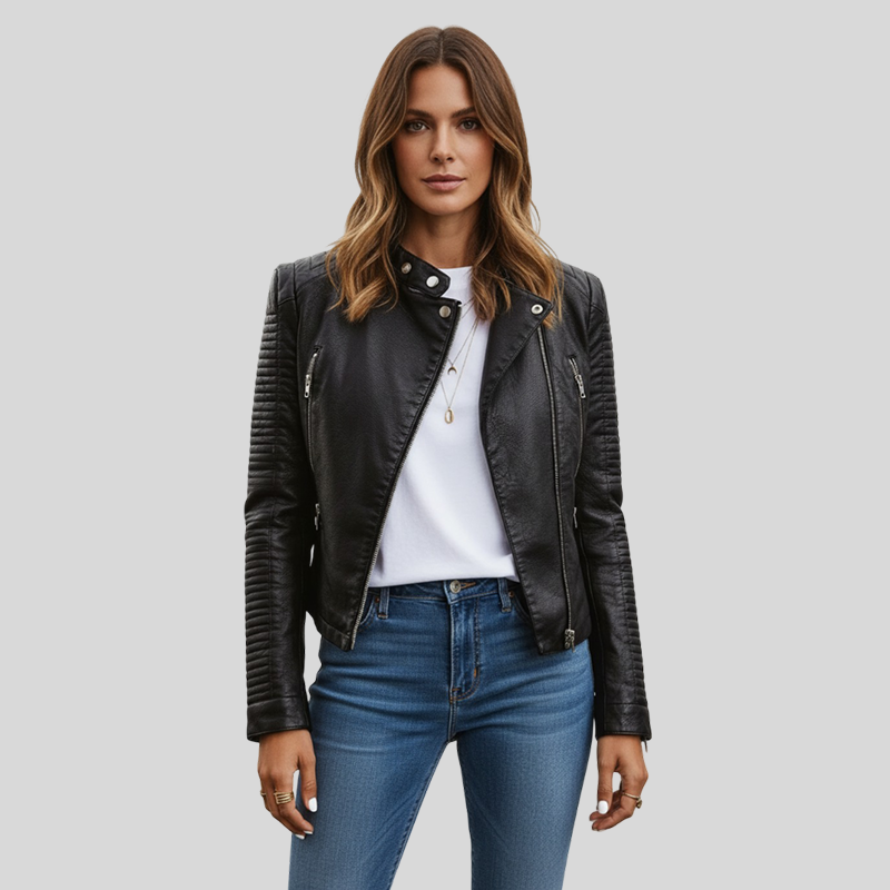 SANTANA™ | Elegante Lederjacke