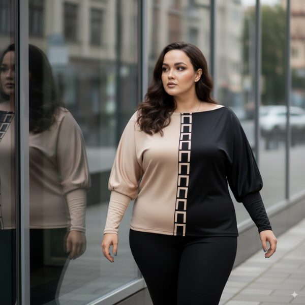 LUNACHIC - SET AUS MODETRENDIGEM PULLOVER UND HOSE