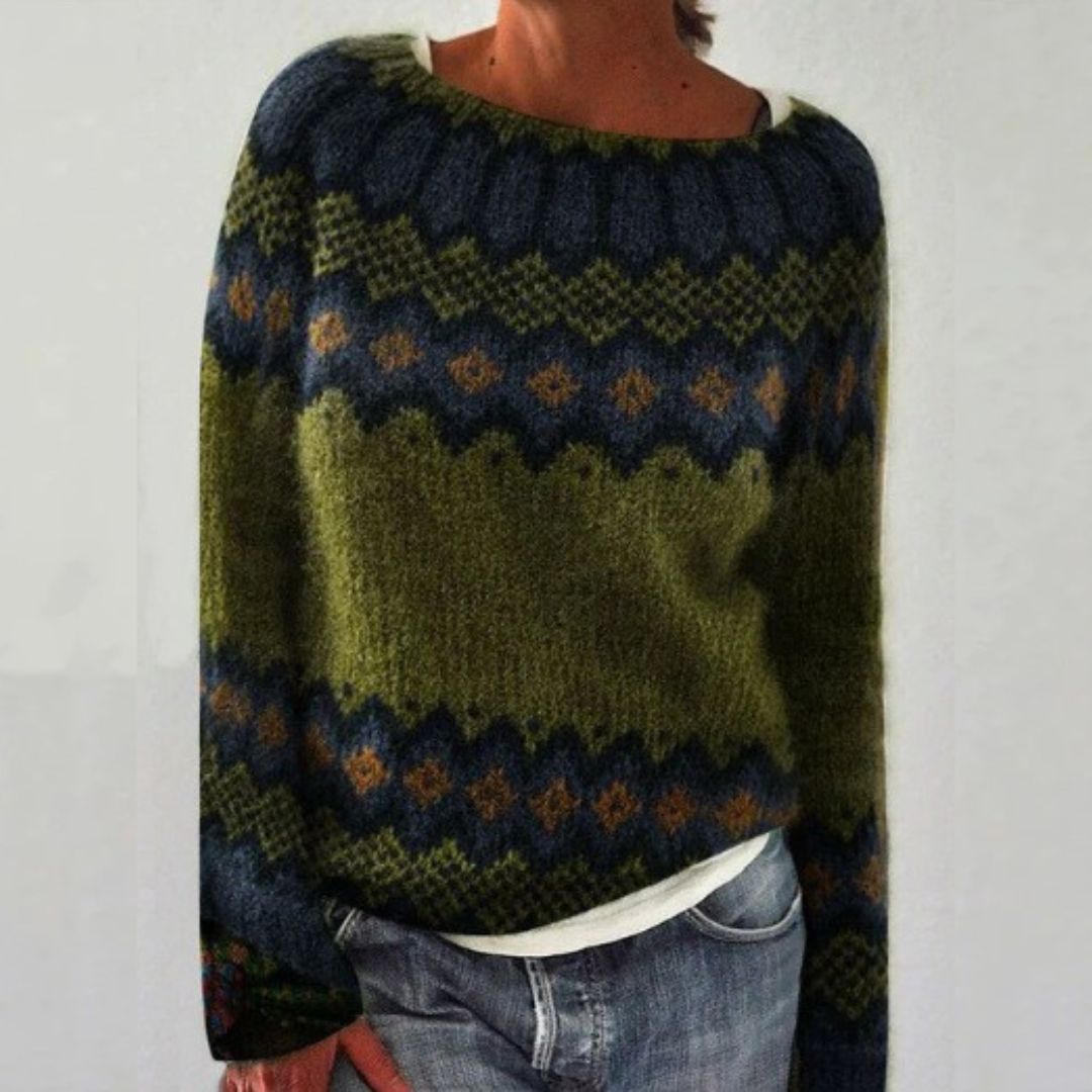 Anita™ - Retro Kuschelpullover