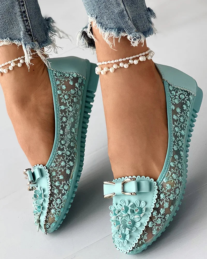 RAFFAELLA | Elegante Orthopädische Ballerinas mit Schmerzlindernender Unterstützung und Romantischem Design für Jeden Tag