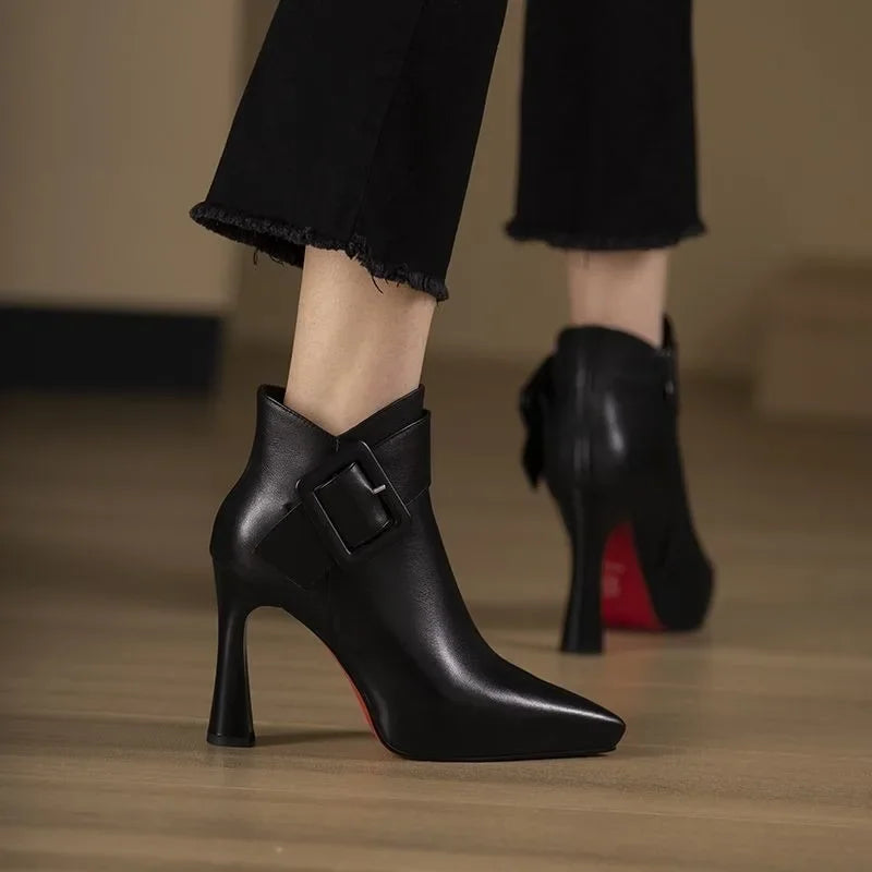 Aveline Stiefeletten mit Schnalle