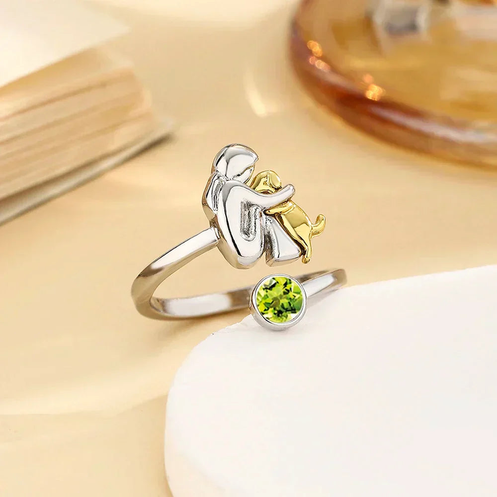 Roos™ - Ring mit Hundenicoon
