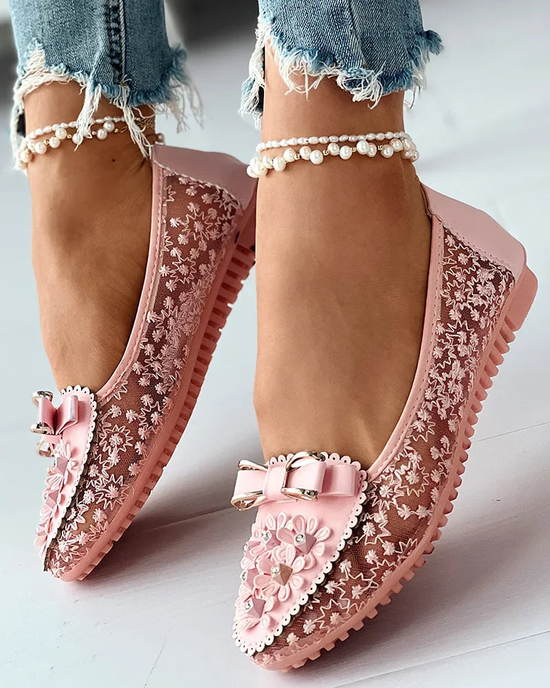 RAFFAELLA | Elegante Orthopädische Ballerinas mit Schmerzlindernender Unterstützung und Romantischem Design für Jeden Tag