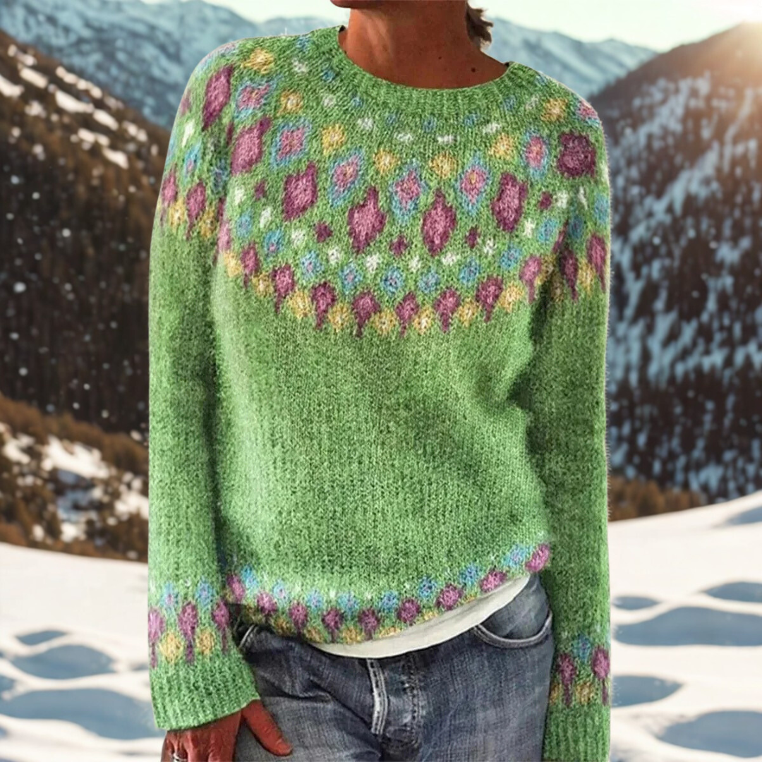 Paige – Dicke Strickjacke mit Schultern