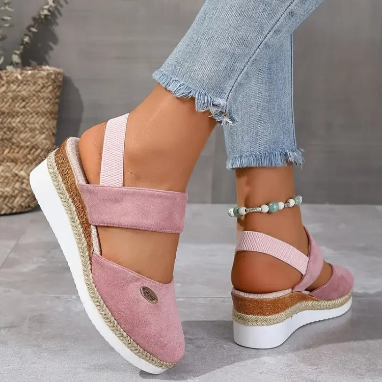 GIADA | Sommer Sandalen mit Orthopädischer Unterstützung und Schickem Design für Jeden Tag