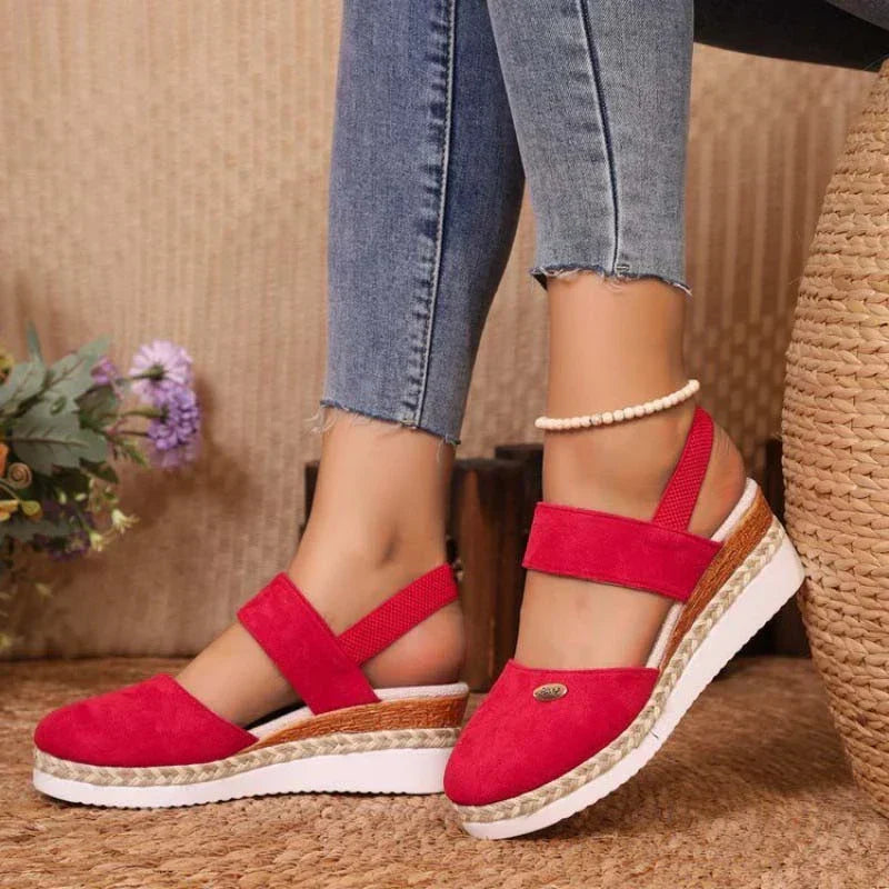 GIADA | Sommer Sandalen mit Orthopädischer Unterstützung und Schickem Design für Jeden Tag