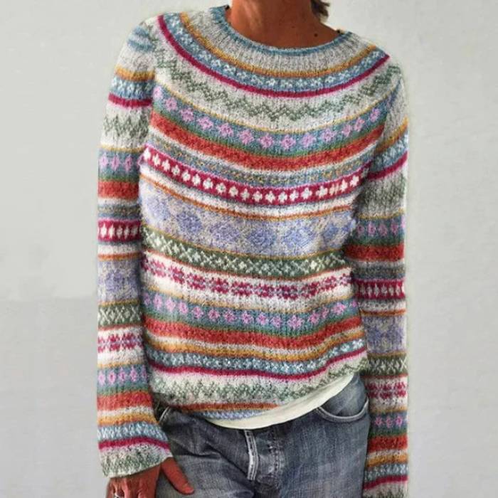 Lily™ - Stilvolle Retro Pullover