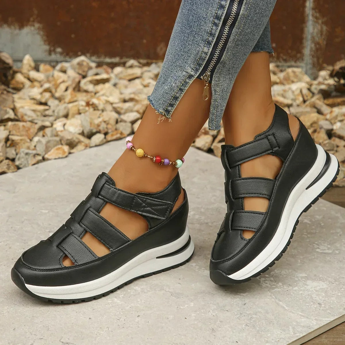 Luna | Klettschuhe – Schneller Passformkomfort für jeden Tag im lässigen Stil
