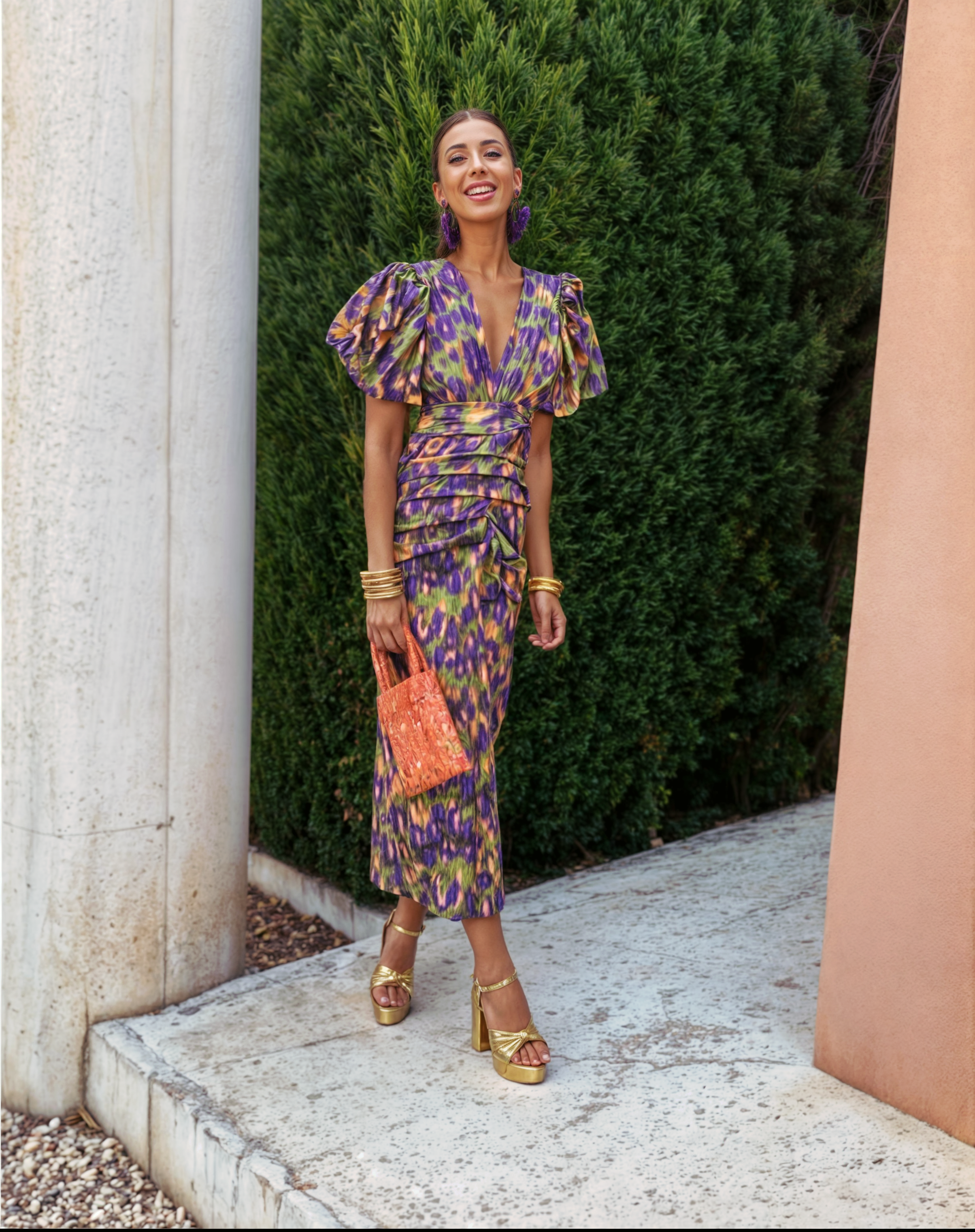 Evelien™ | Lange Bunte Kleid