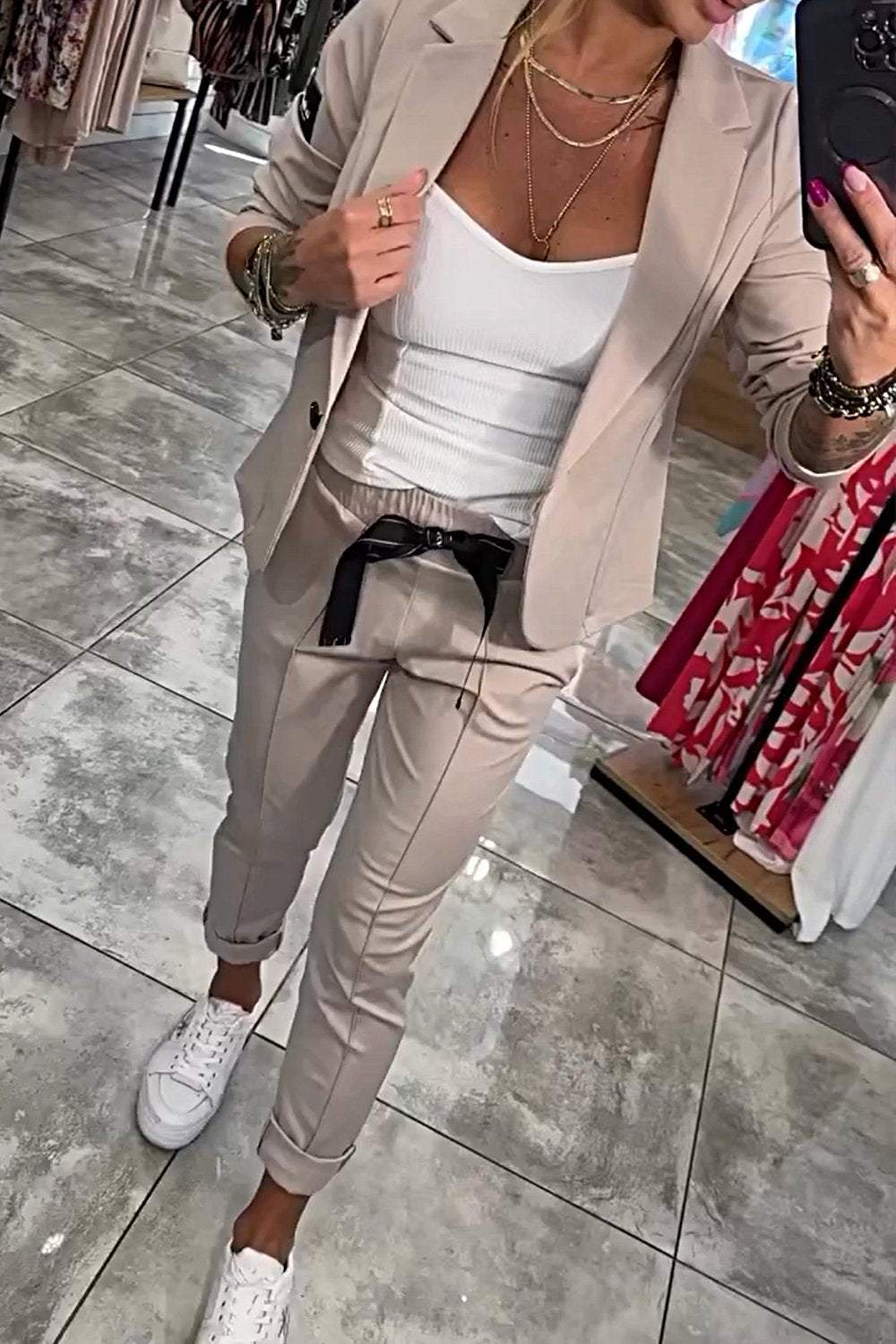 Jackie's - Top & Hose Set