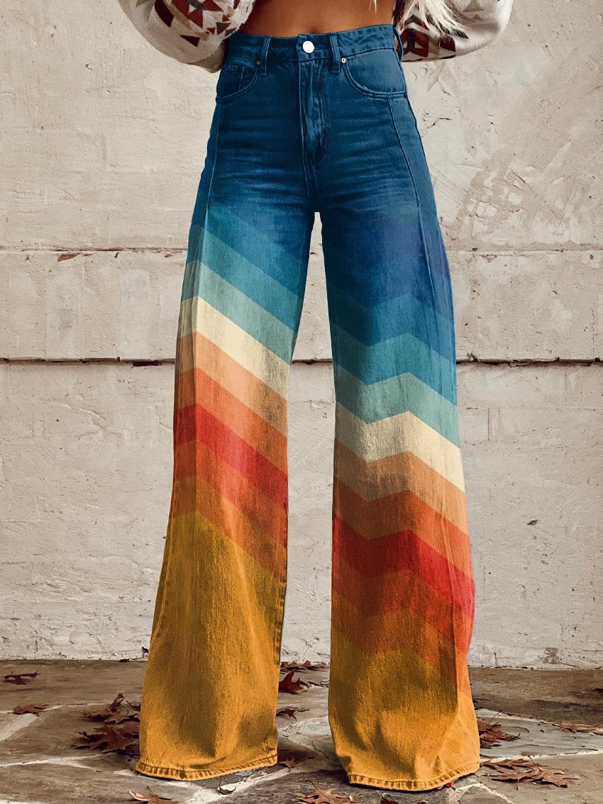 LÉA | Elegante und Moderne Retro-Zigzag-Hose