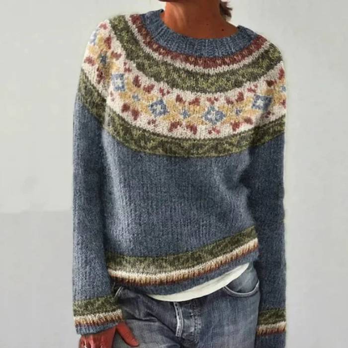 Ella™ - Retro Elegante Pullover