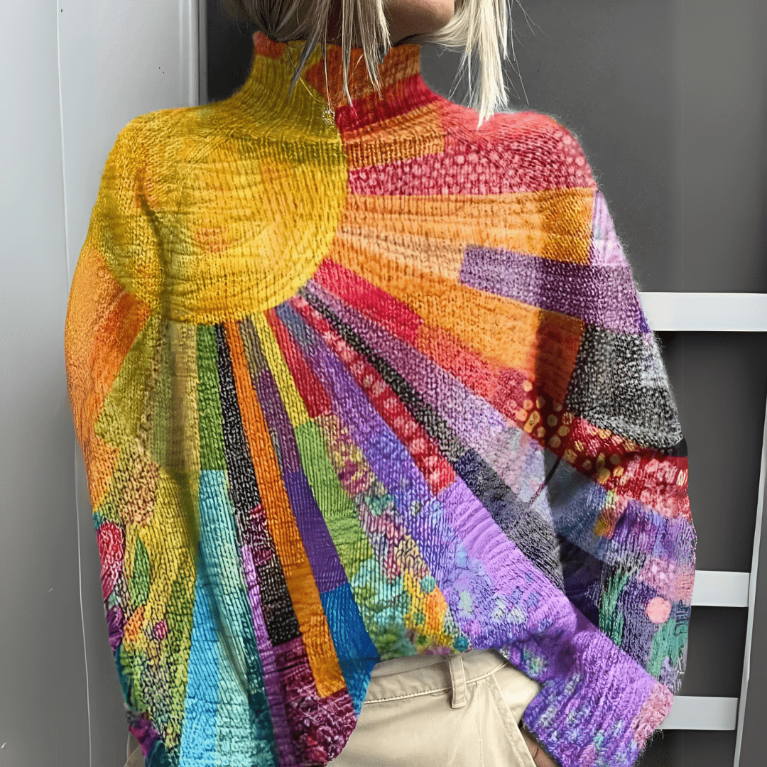 SOLÈNE | Eleganter Rollkragenpullover für einen Raffinierten Look