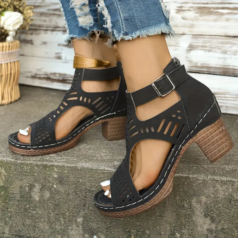 ELIANA | Elegante Orthopädische Sandalen mit Stabilität und Atmungsaktivem Komfort für Sommertage
