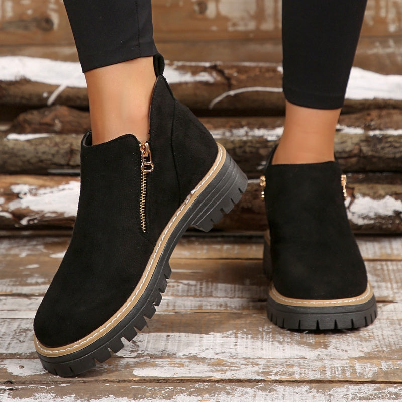 SANNE | Damen Stiefeletten mit Wasserdichtem Komfort und Stilvollem Grip für Jeden Tag