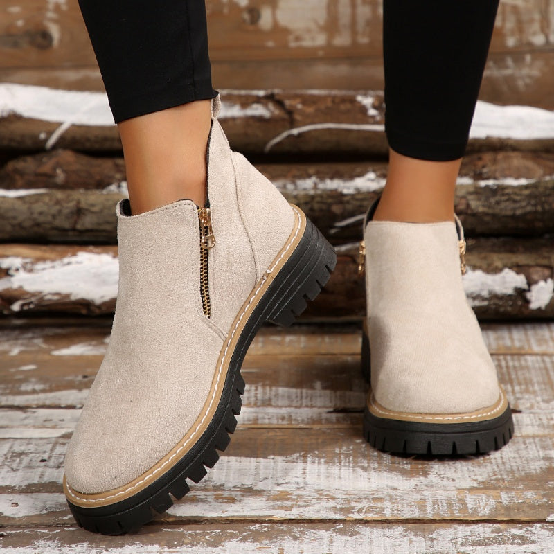 SANNE | Damen Stiefeletten mit Wasserdichtem Komfort und Stilvollem Grip für Jeden Tag