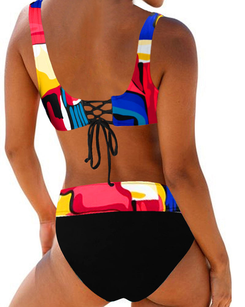 Eliana | Bunter und Eleganter Bikini