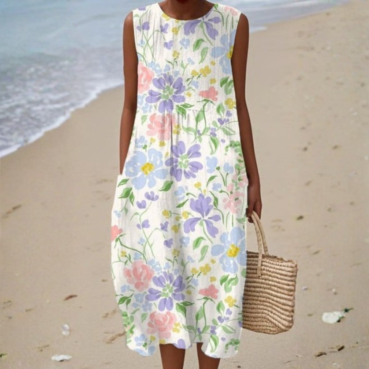 Maribelle™ | Mouwloze Zomerjurk