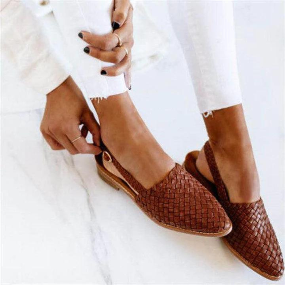 Schwestern Stil | Luxe Flache Sandalen