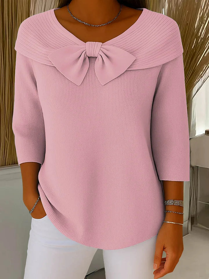 FLEUR | Elegante Bluse mit Schleife und Perfektem Sitz