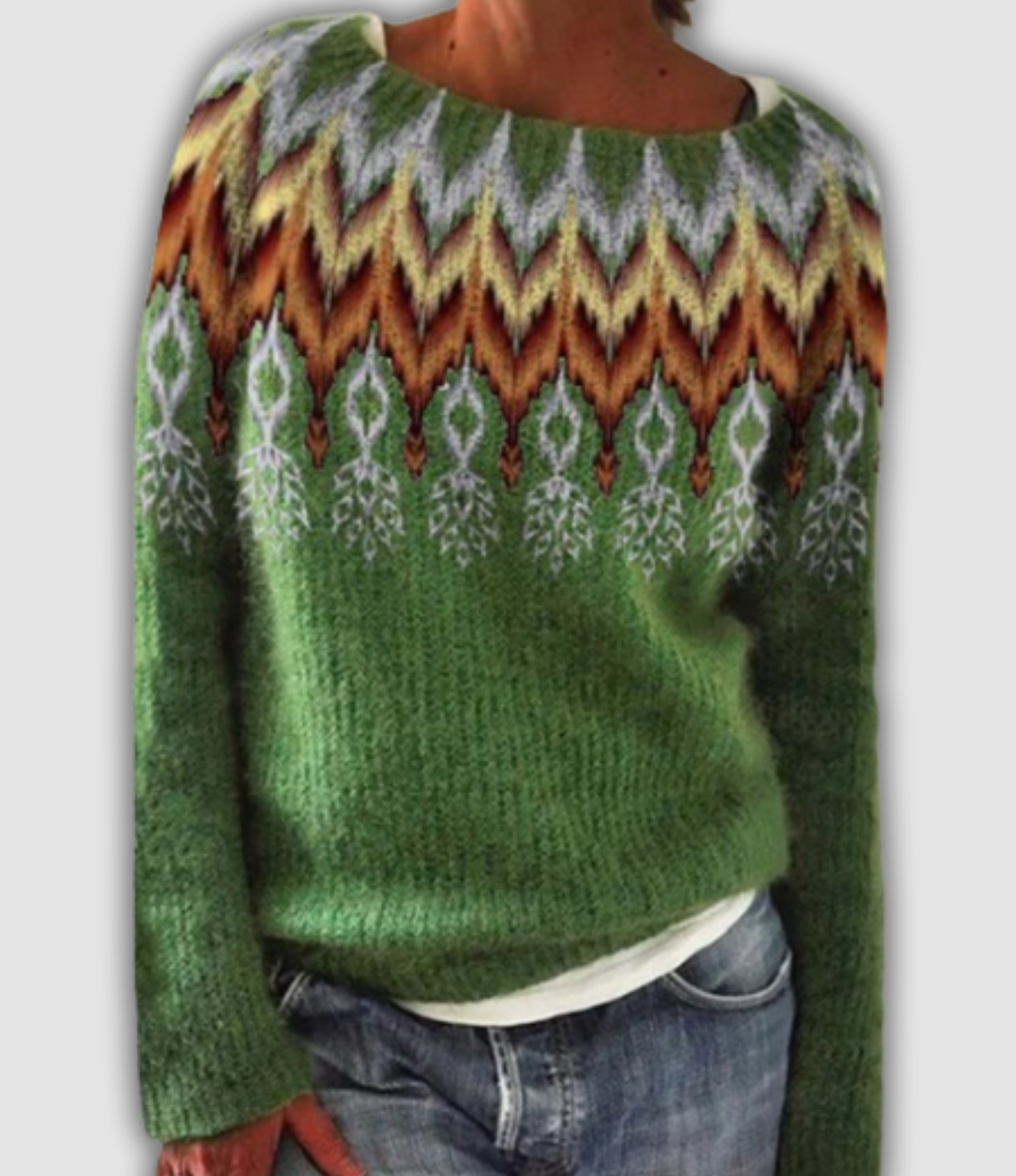 Schwestern Stil™ – Retro Pullover Belia: Skandinavischer Stil und zeitlose Wärme