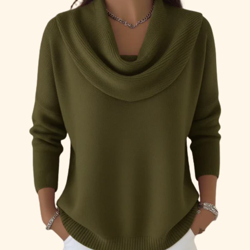 Victoire™ | Weicher Pullover mit Stehkragen