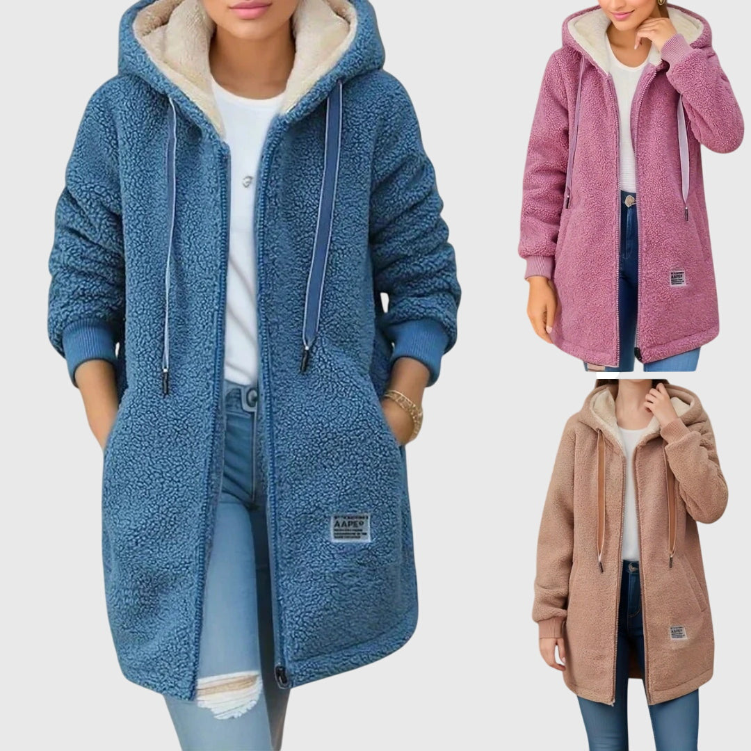 ELENA | Warme Fleecejacke mit Bequemer Passform und Lässig Eleganter Ausstrahlung