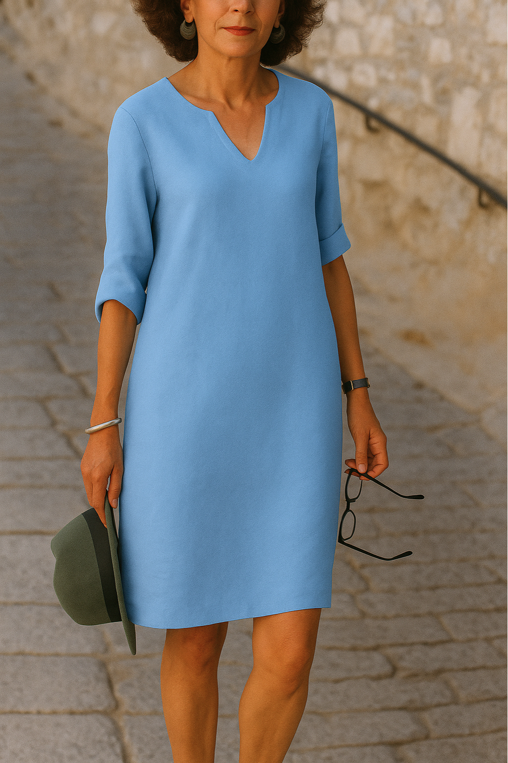 OLIVIE - ELEGANTE LEINENKLEID
