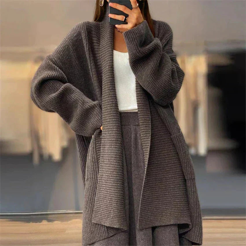 Euphemia | Langer Strickcardigan