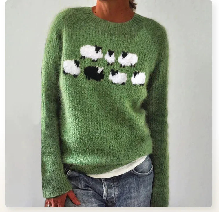 Poppy™ - Retro Gemütlicher Pullover