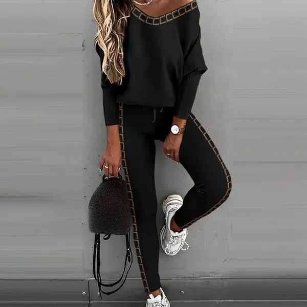 LUNACHIC - SET AUS MODETRENDIGEM PULLOVER UND HOSE
