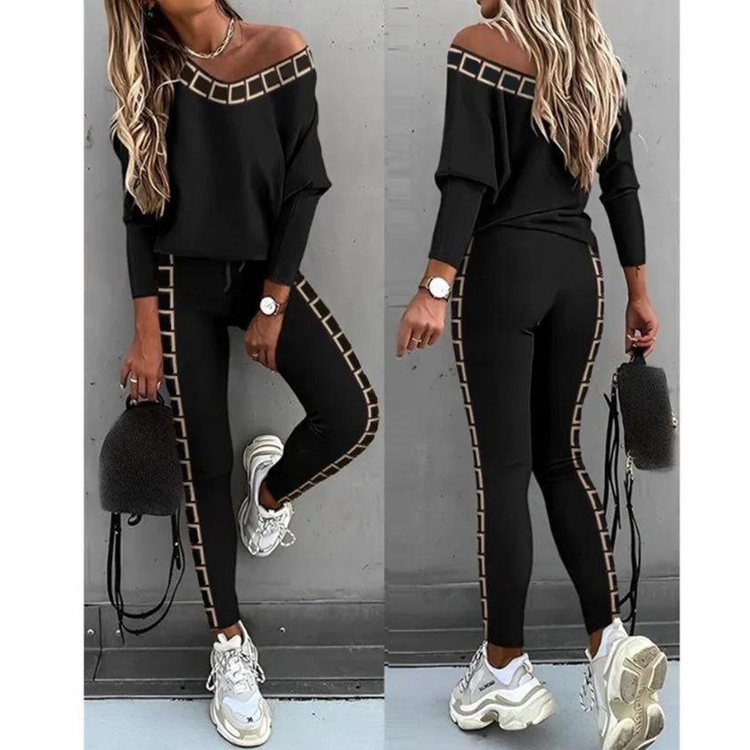 LUNACHIC - SET AUS MODETRENDIGEM PULLOVER UND HOSE