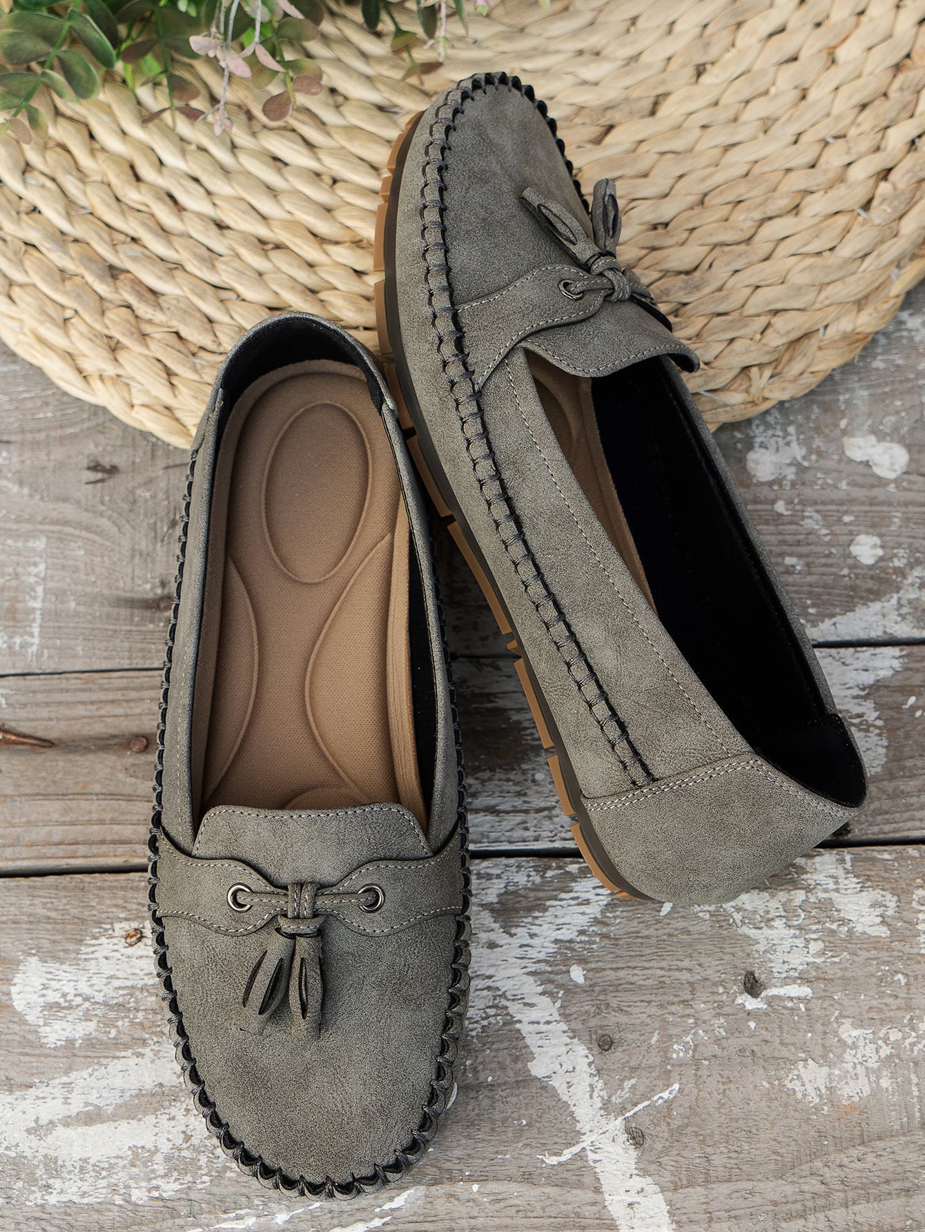Ulyssa - Damen Loafers mit Schleifendetail und flexibler Sohle