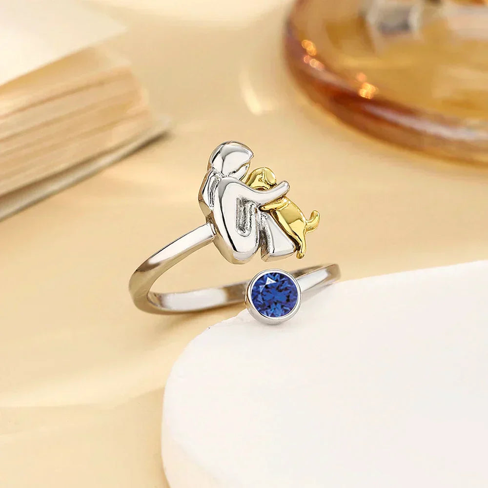 Roos™ - Ring mit Hundenicoon