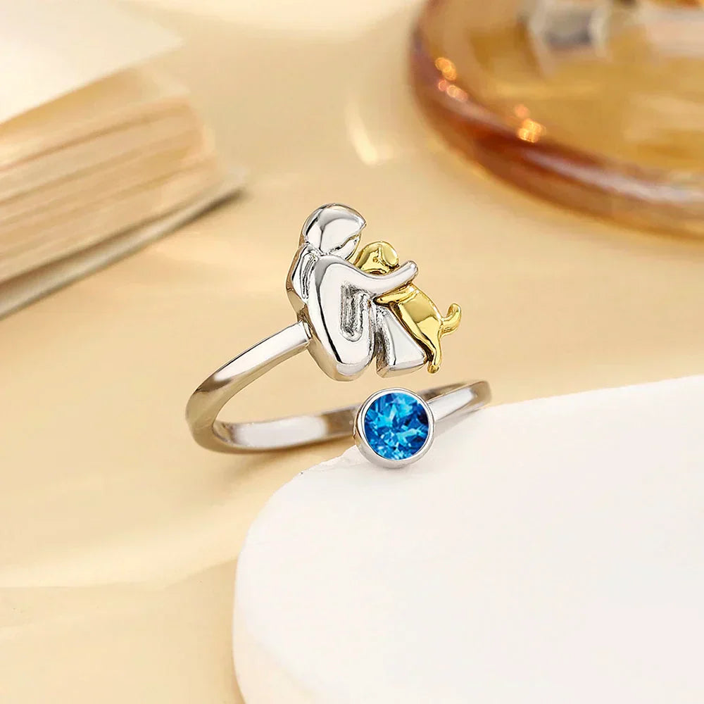 Roos™ - Ring mit Hundenicoon