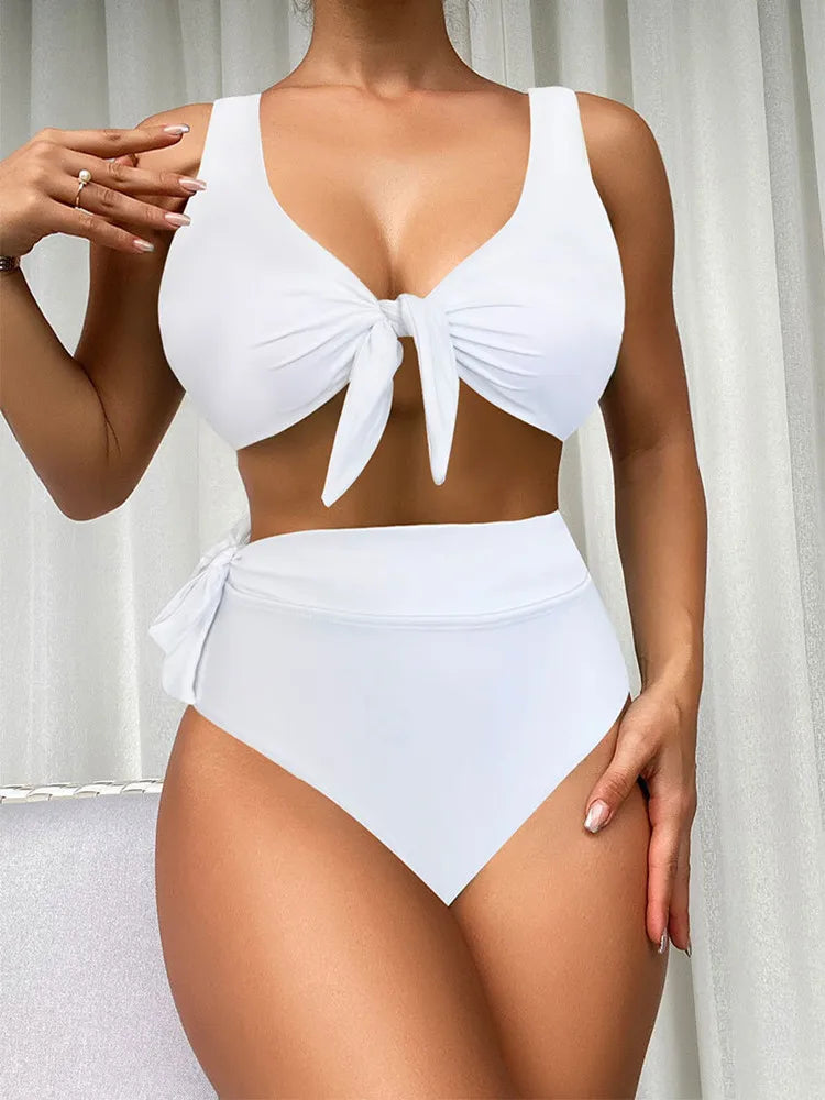 ALESSIA | Bikini mit Hoher Taille und Bauchkontrolle – Stil und Sicherheit am Strand
