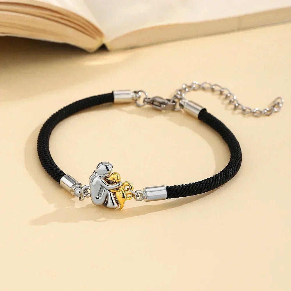katy™ - Armband mit Kordel und Hundeikone