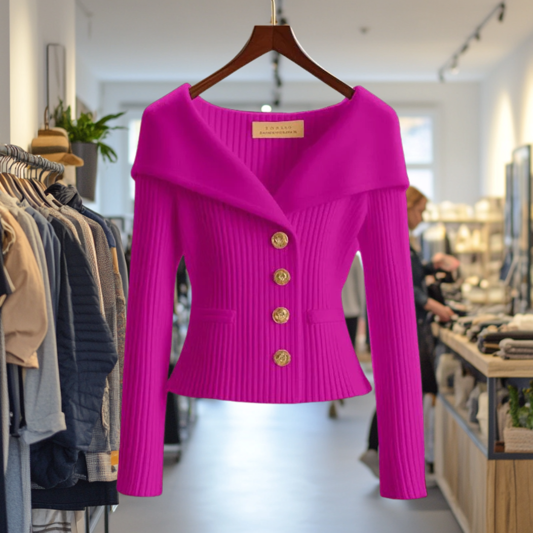 KARLA I LUXURIÖSE STRICKJACKE