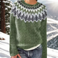 Eira – Warmer Pullover mit klassischen Winterdetails