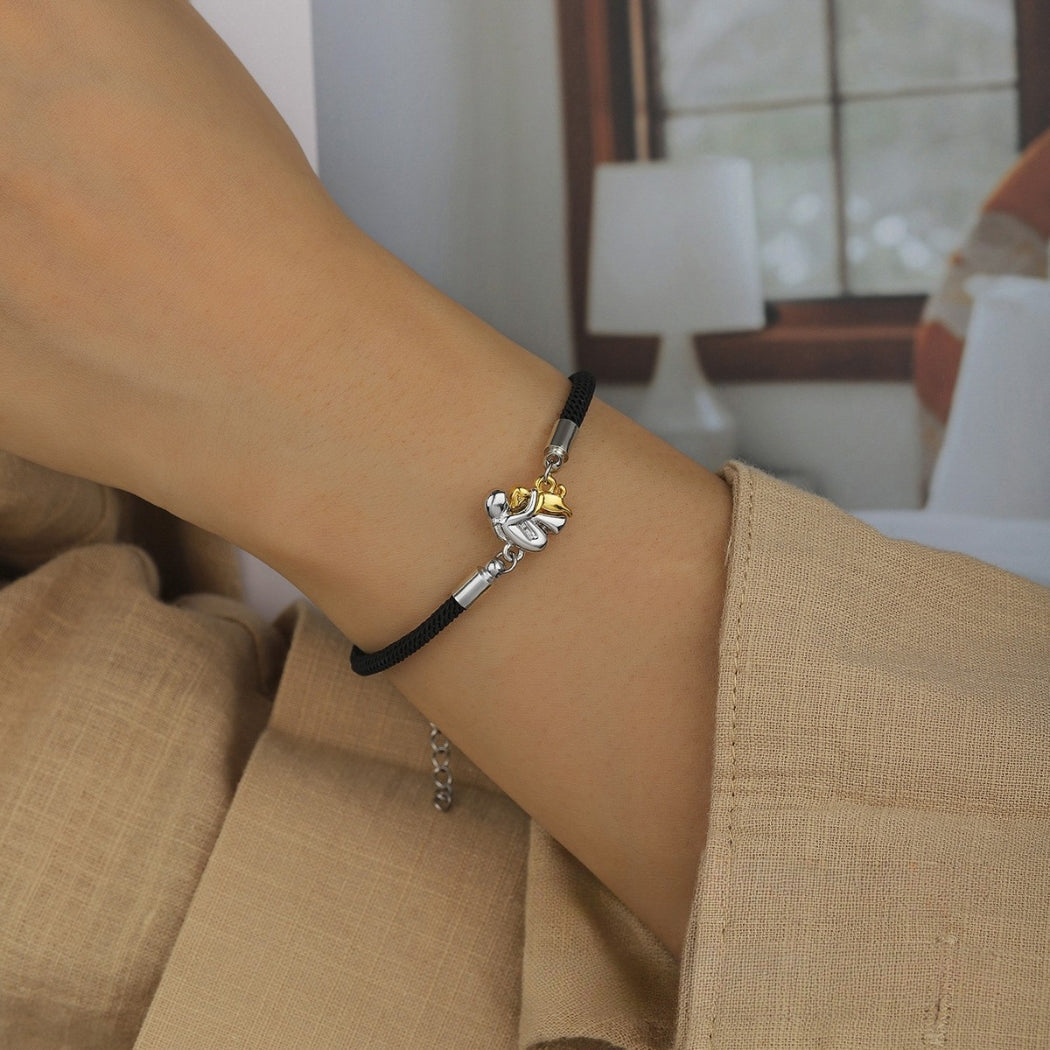 katy™ - Armband mit Kordel und Hundeikone